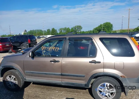 2003 Honda Cr-V Ex из США, поврежденный, VIN JHLRD78823C021534